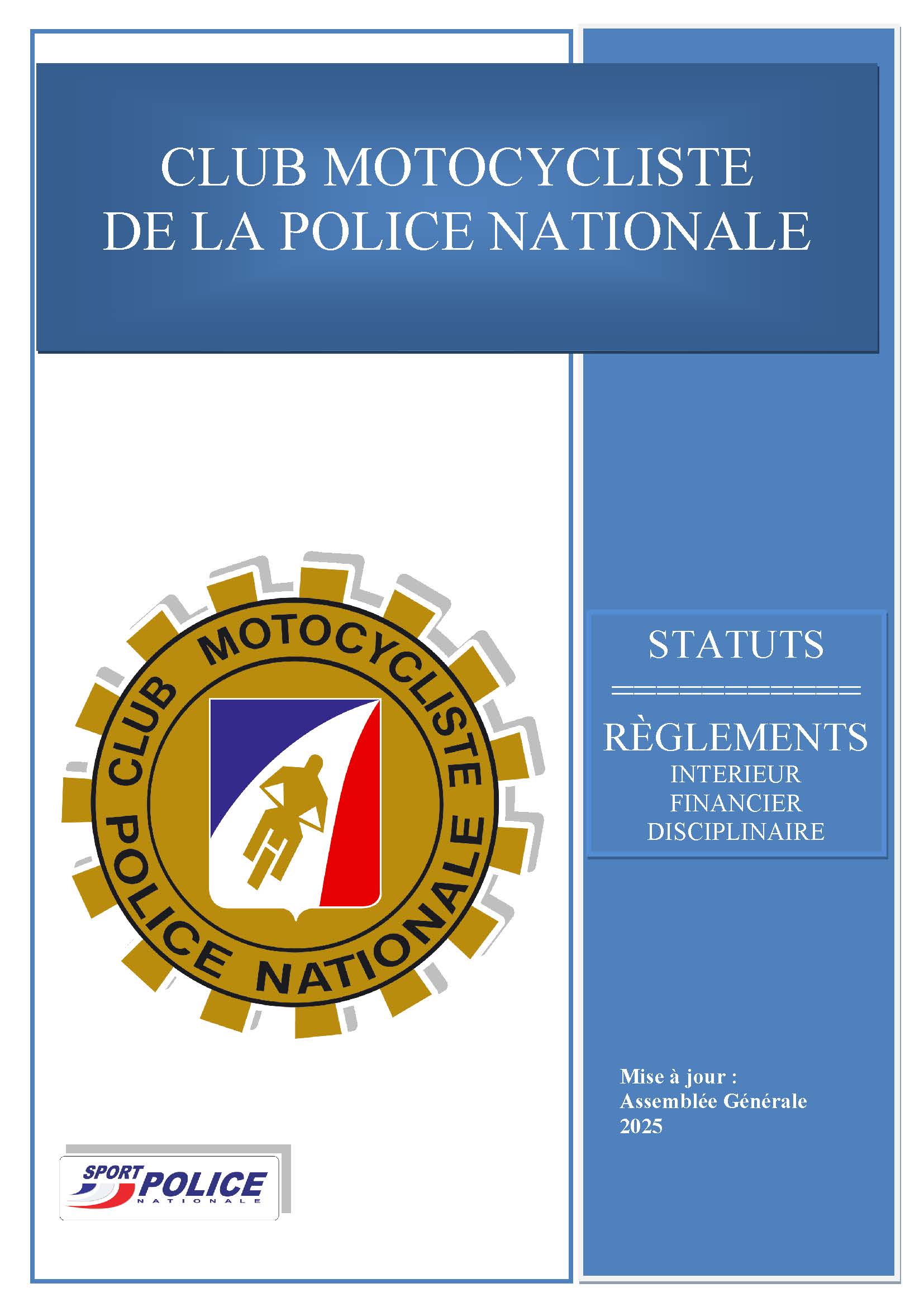 Statuts et Règlement Intérieur CMPN 2021